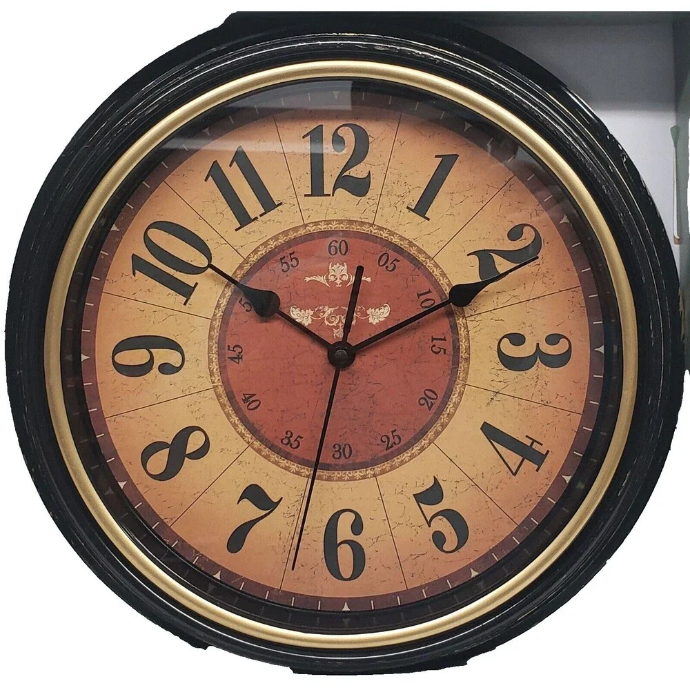 Kitchen Plastic Decorative Wall Clock,12